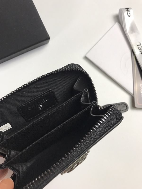 コピーシャネル激安財布角部分ディテール